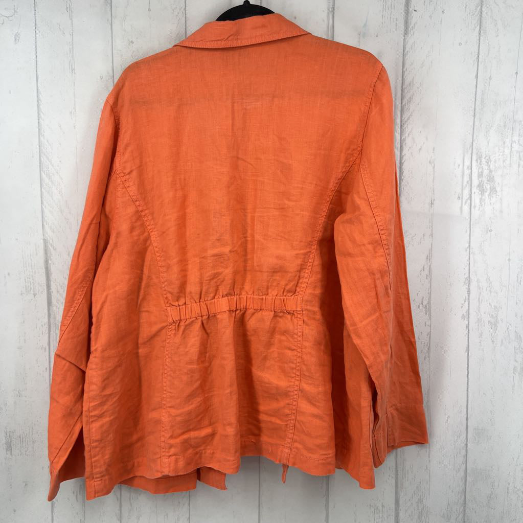 2X linen jacket