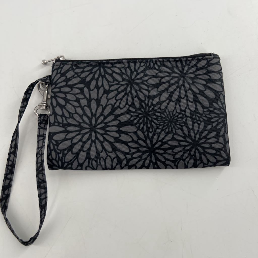 2pc floral print nylon crossbody w/ wristlet