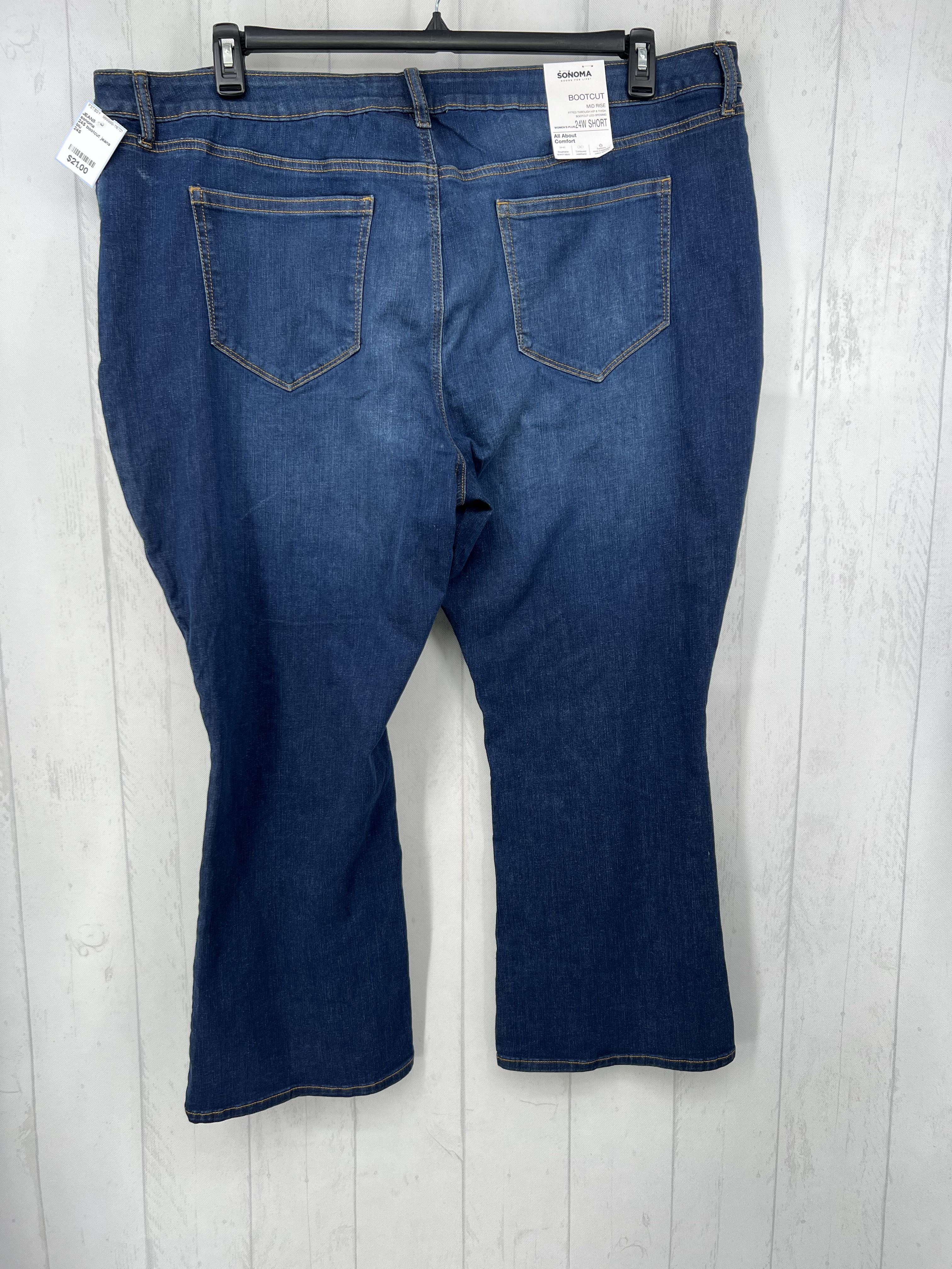 24S bootcut jeans