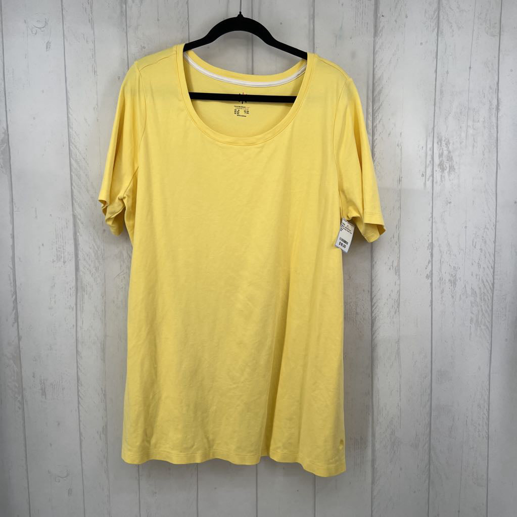 2X scoop neck s/s tee