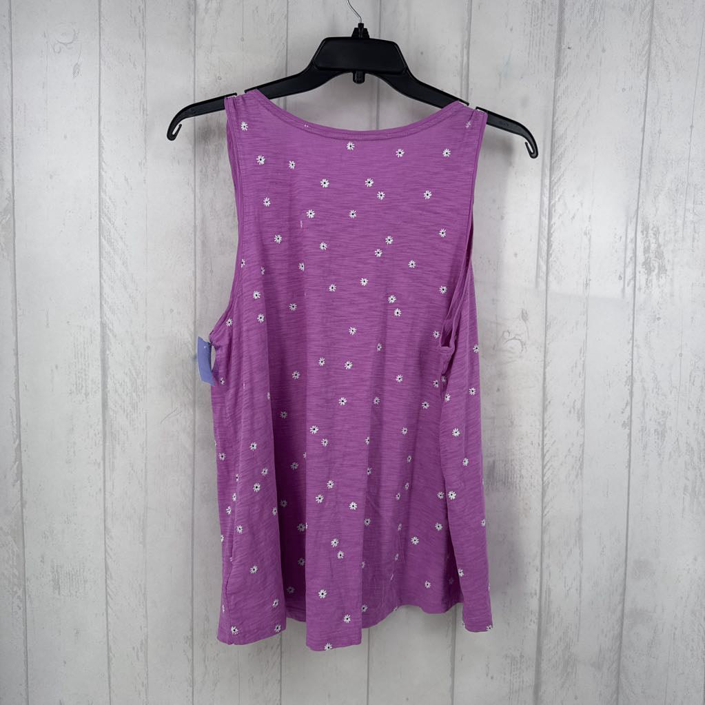 XL daisy print flowy tank