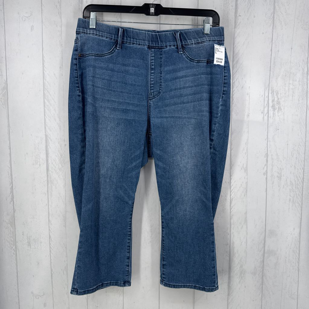16w pull-on crop jean
