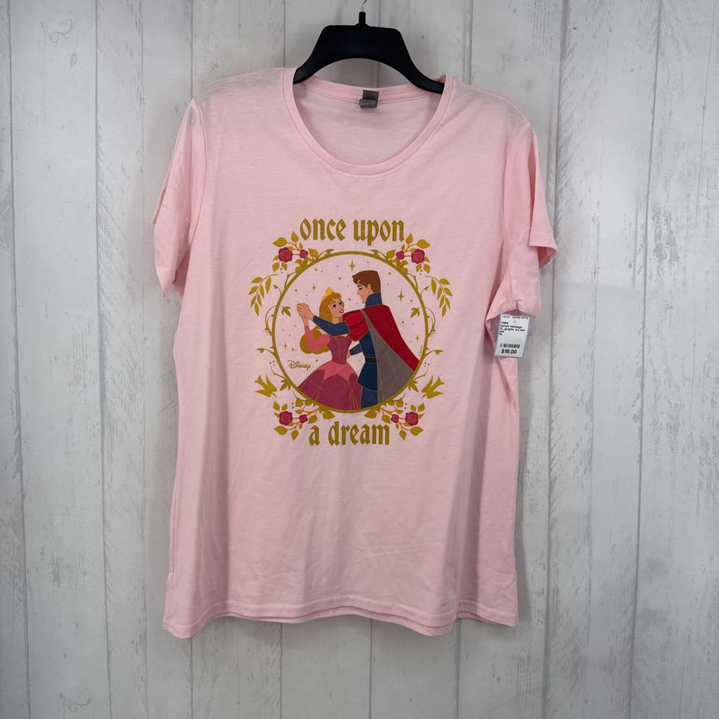 XL graphic s/s tee-once upon a dream