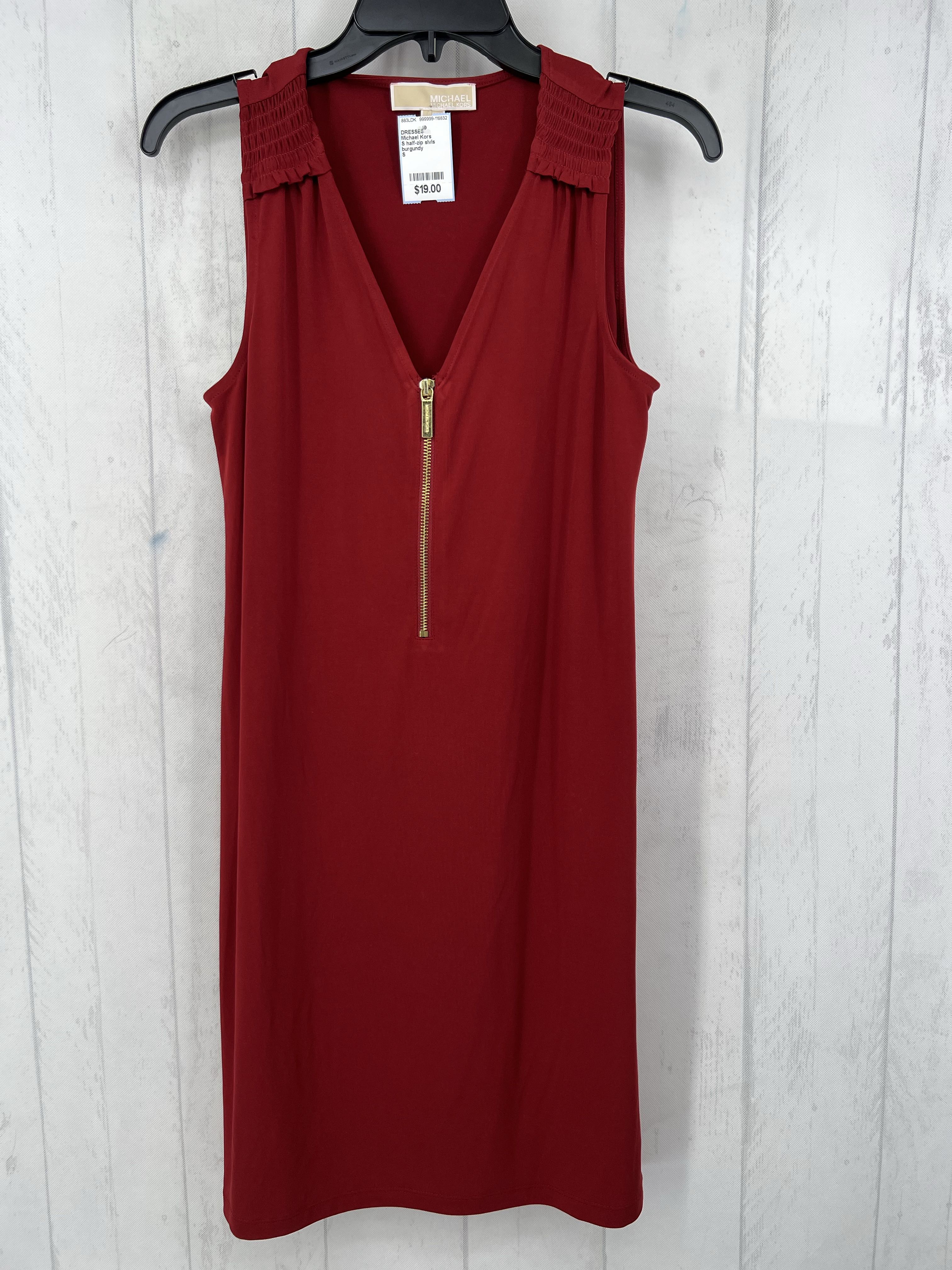 S half-zip slvls dress