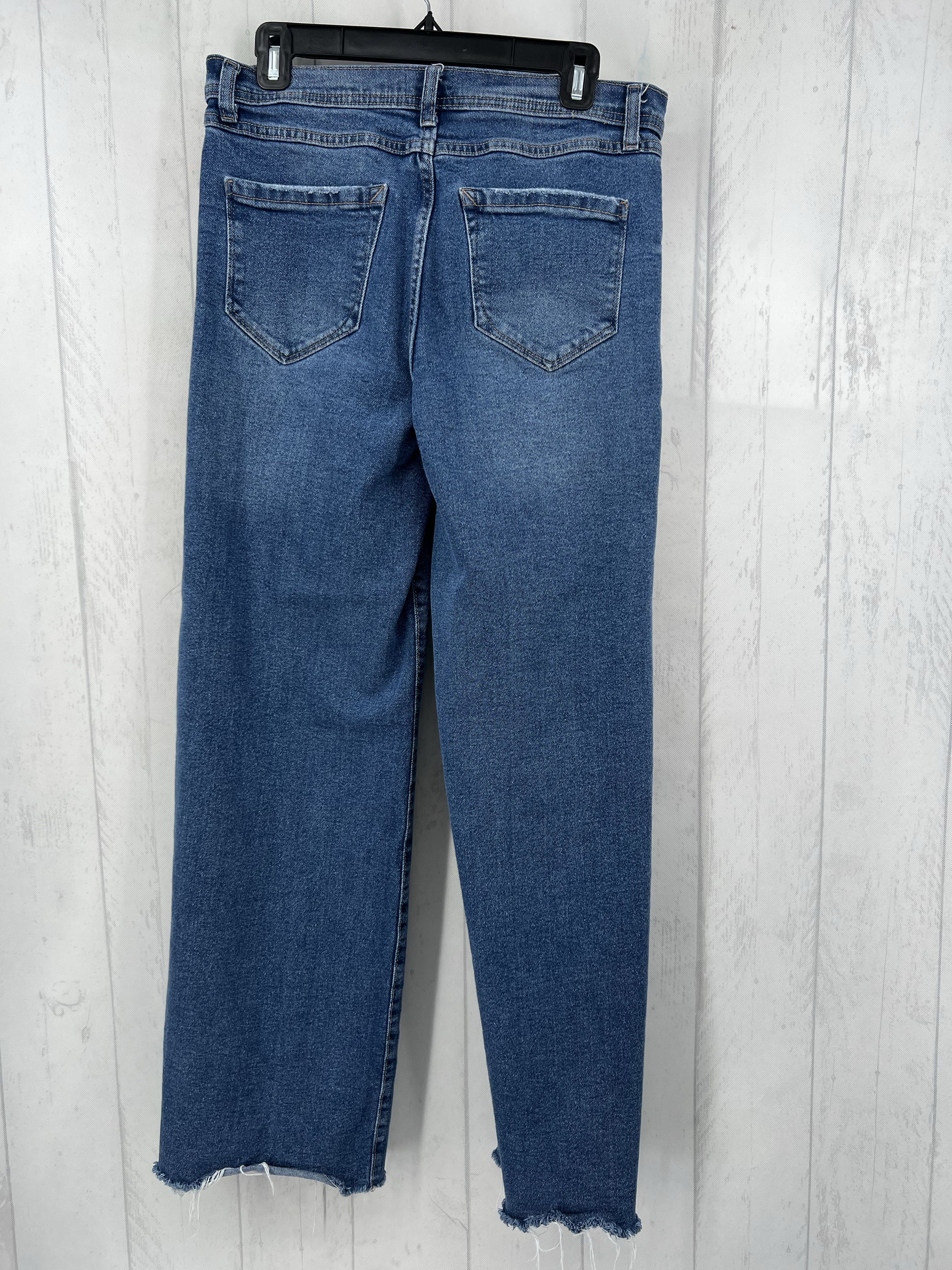 10 hi-rise wide leg jean