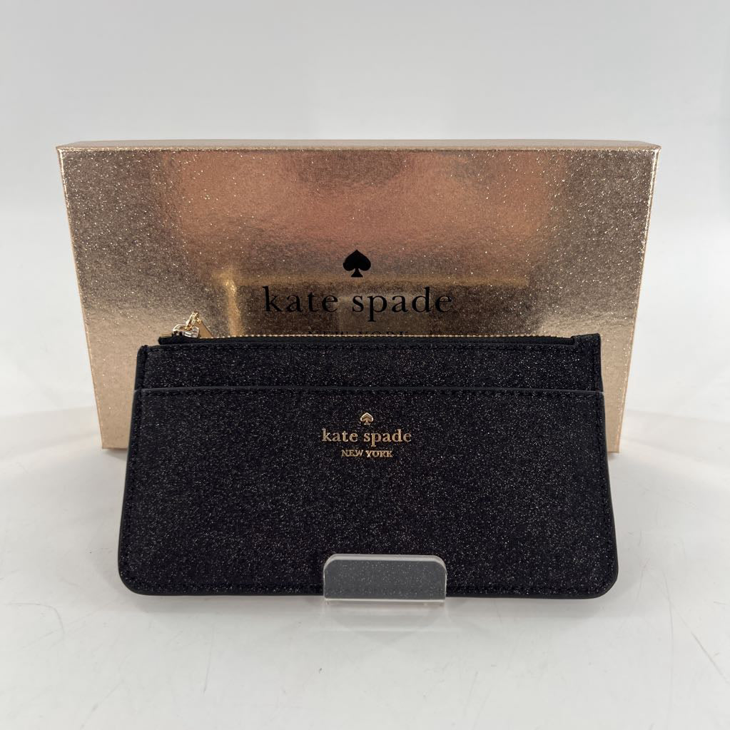 R129 black glitter wallet