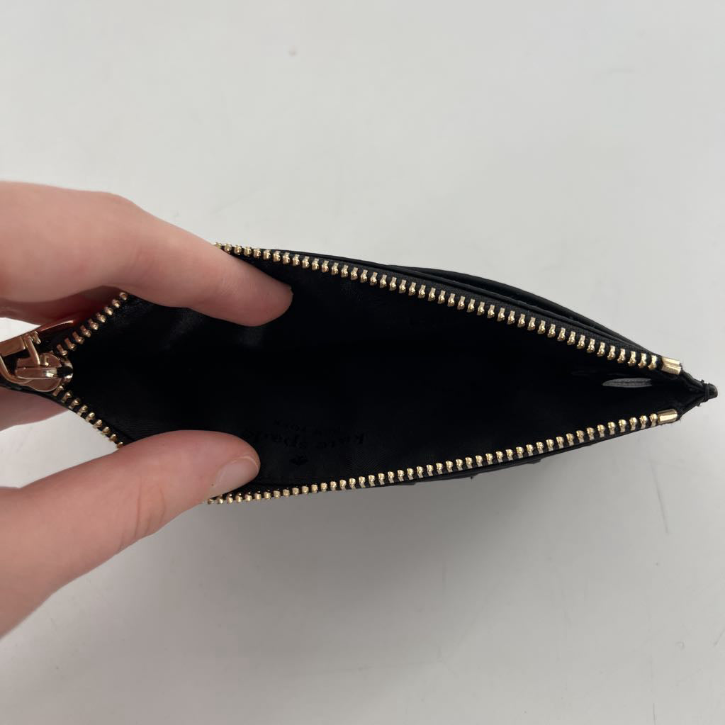 R129 black glitter wallet