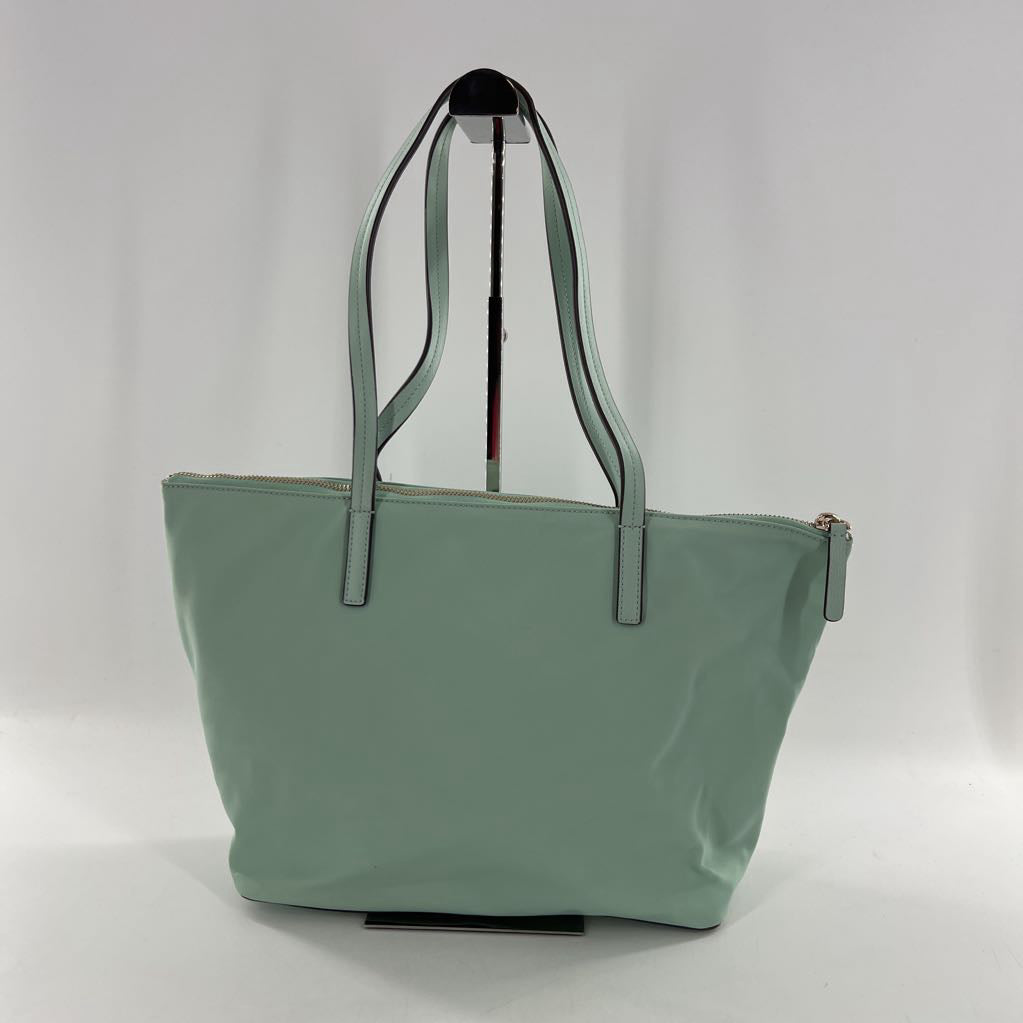 nylon top zip tote