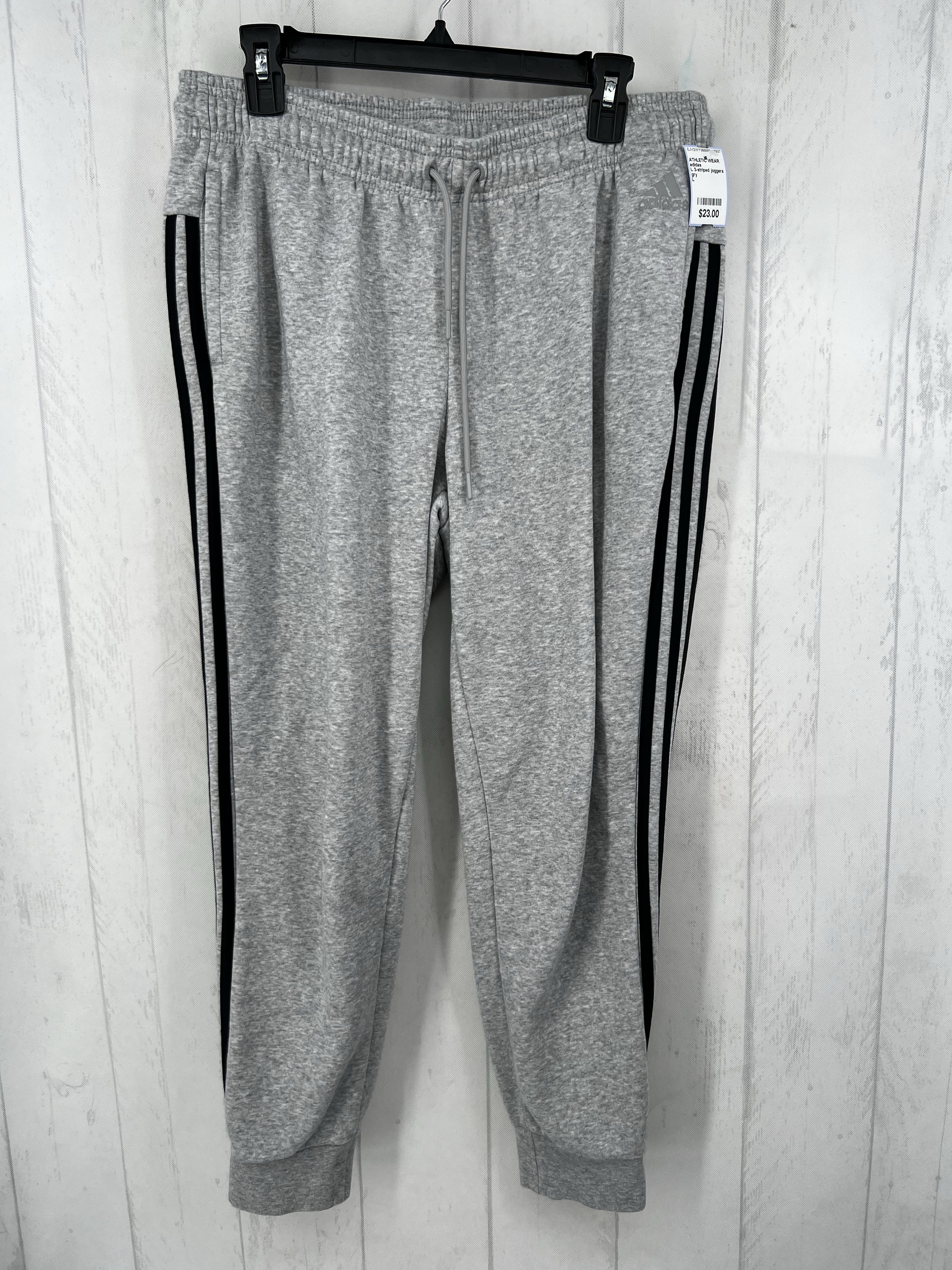 L 3-striped joggers