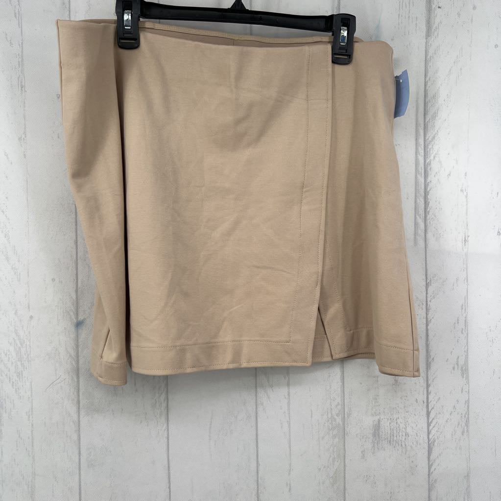 XL knit mini skirt