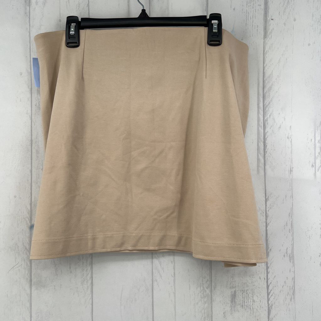 XL knit mini skirt