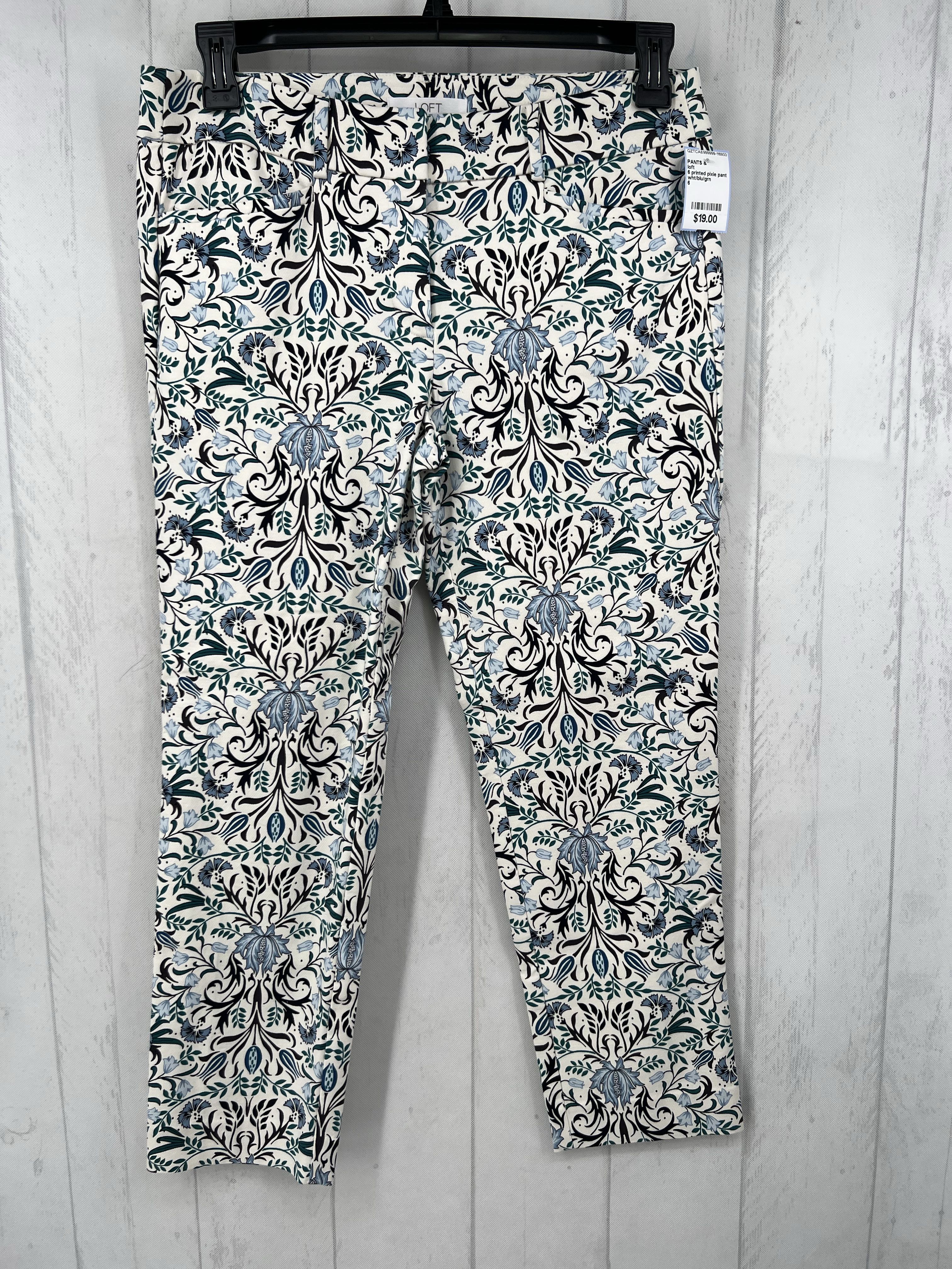 6 printed pixie pant