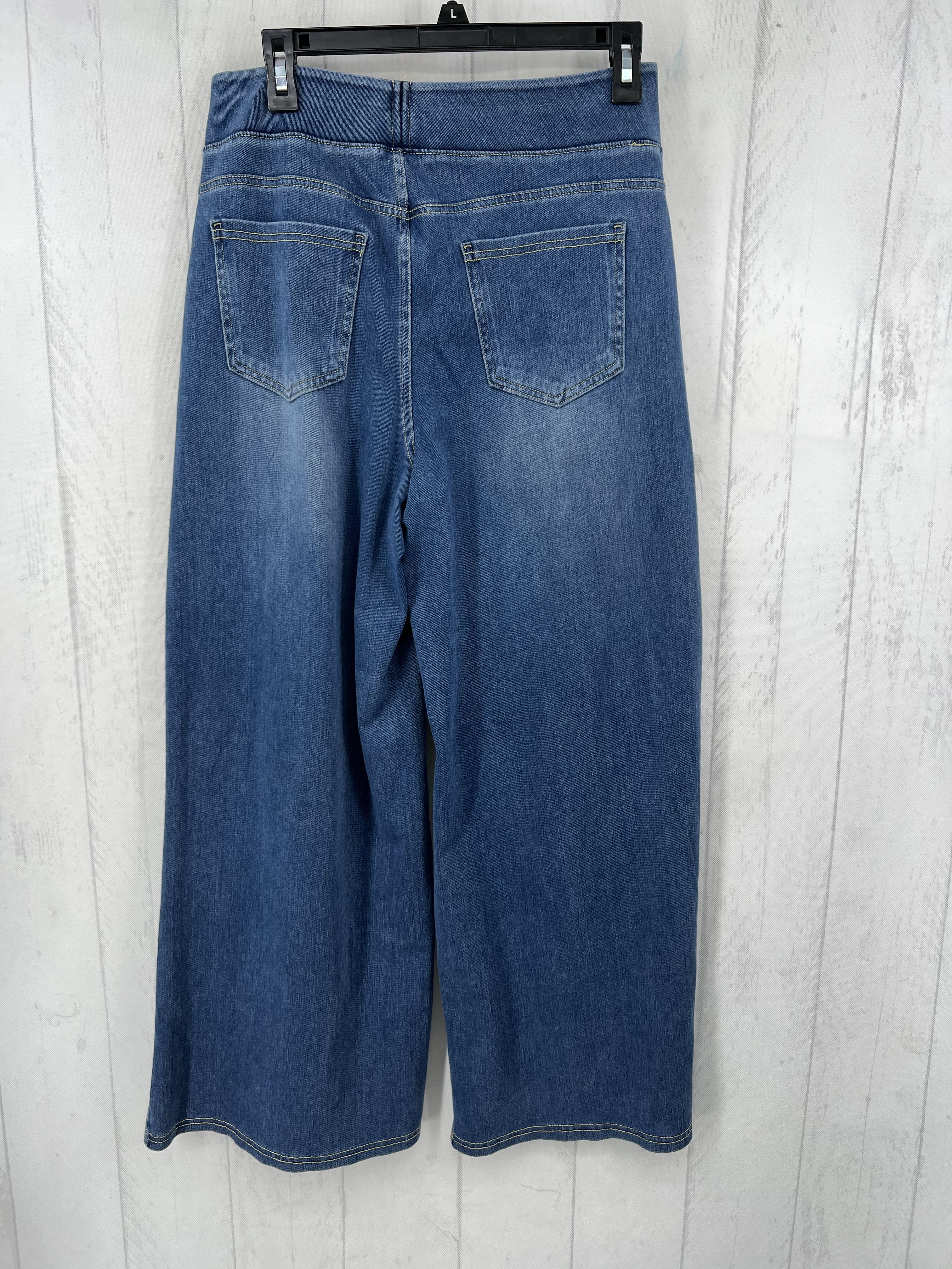 L pull-on wide leg jean