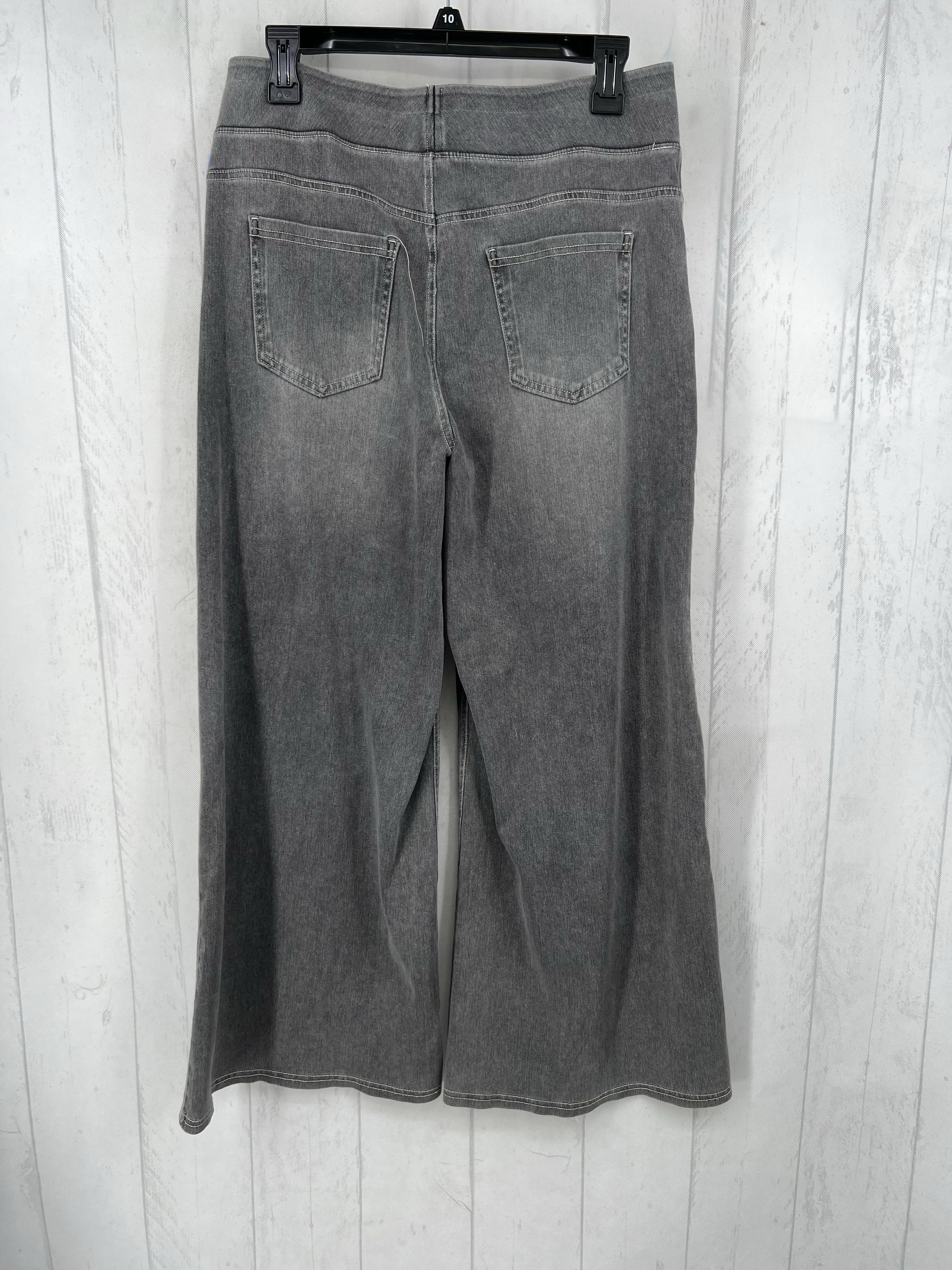 L pull-on wide leg jean