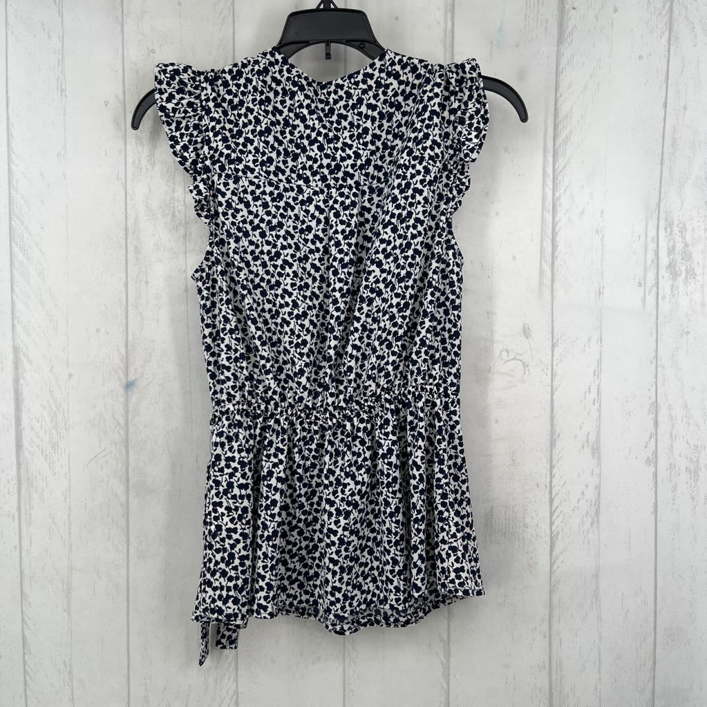 M flo print crossover flutter slv top