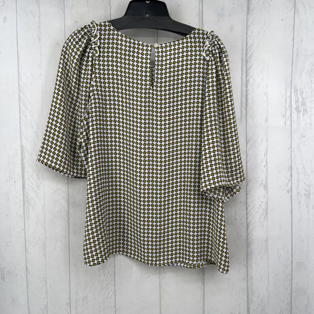 M printed elbow slv top