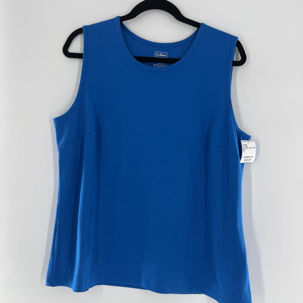 1x scoop neck tank