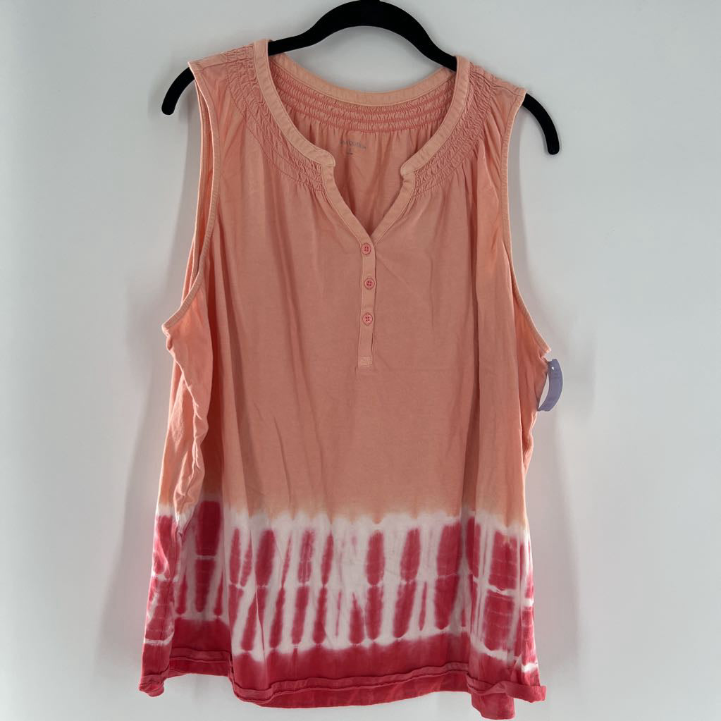 2x half button tank