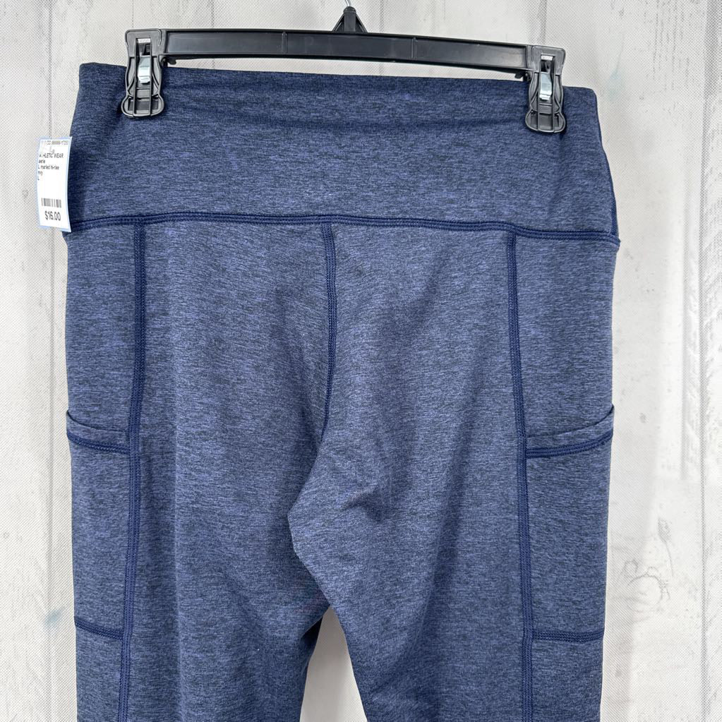 L marled hi-rise leggings