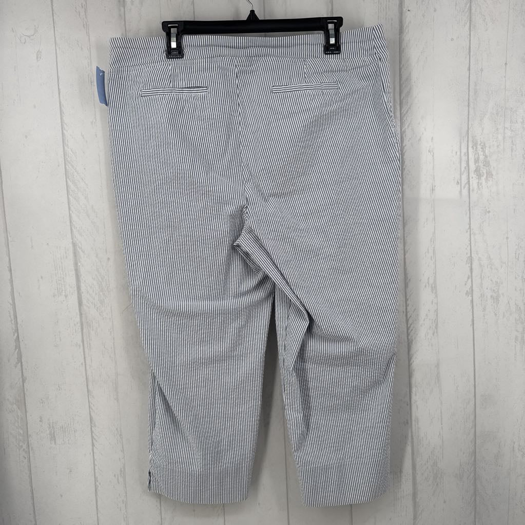 18 striped pull-on capris