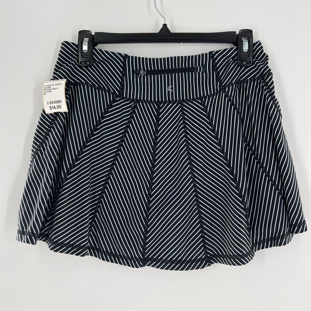M stripe skort