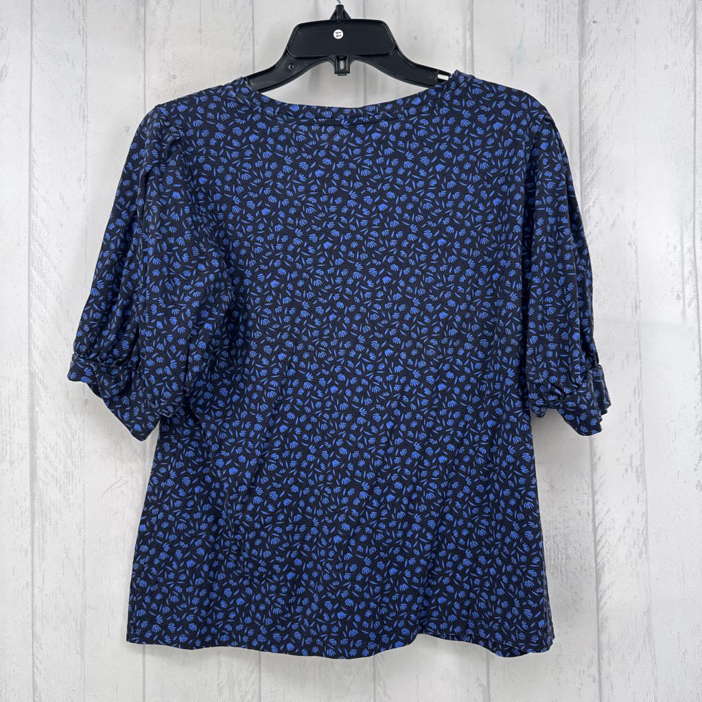 L printed s/s tee