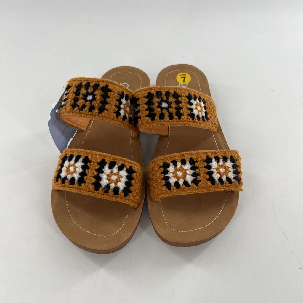 7 crochet strap sandal