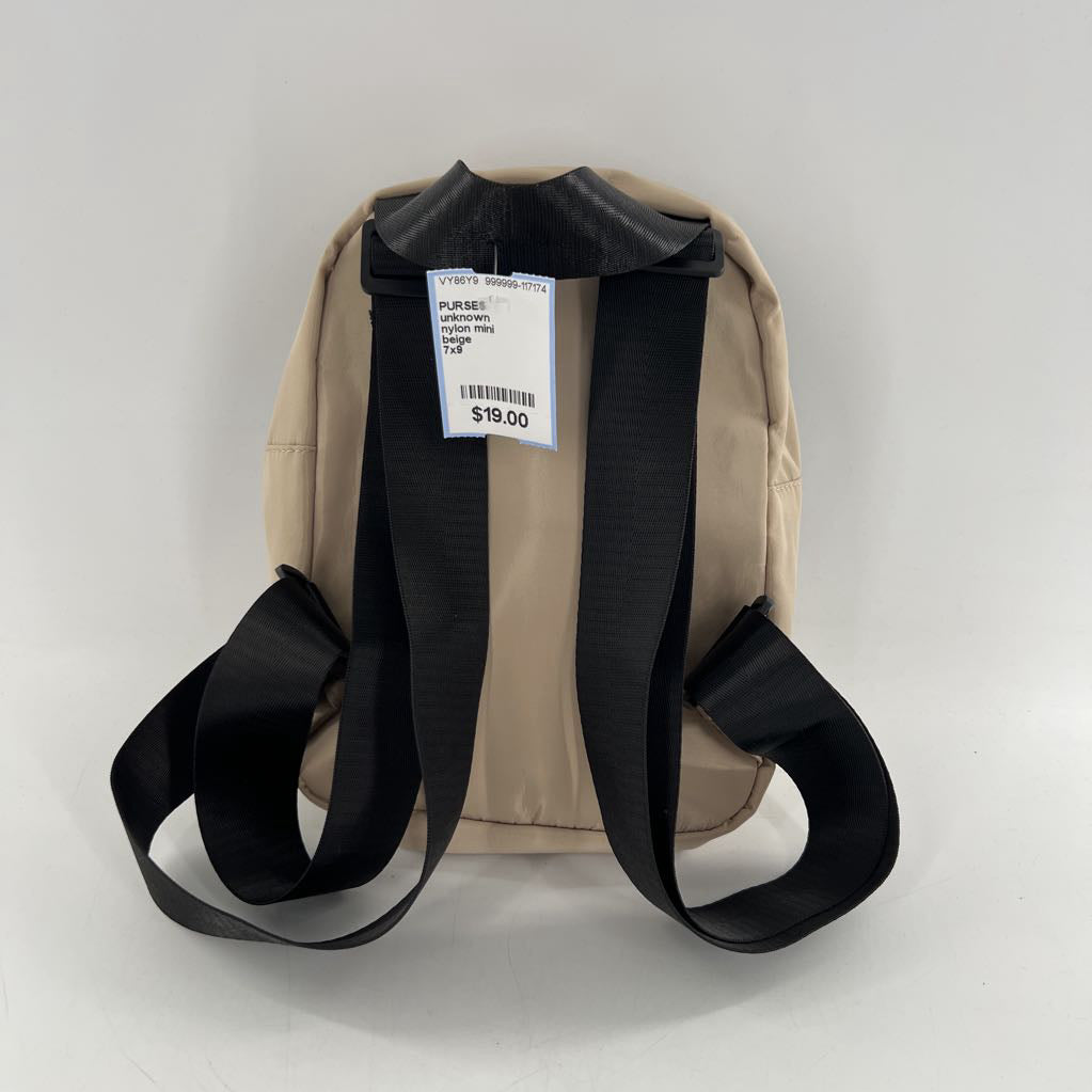 nylon mini backpack