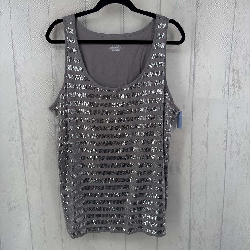 18/20 sequin embelished tank