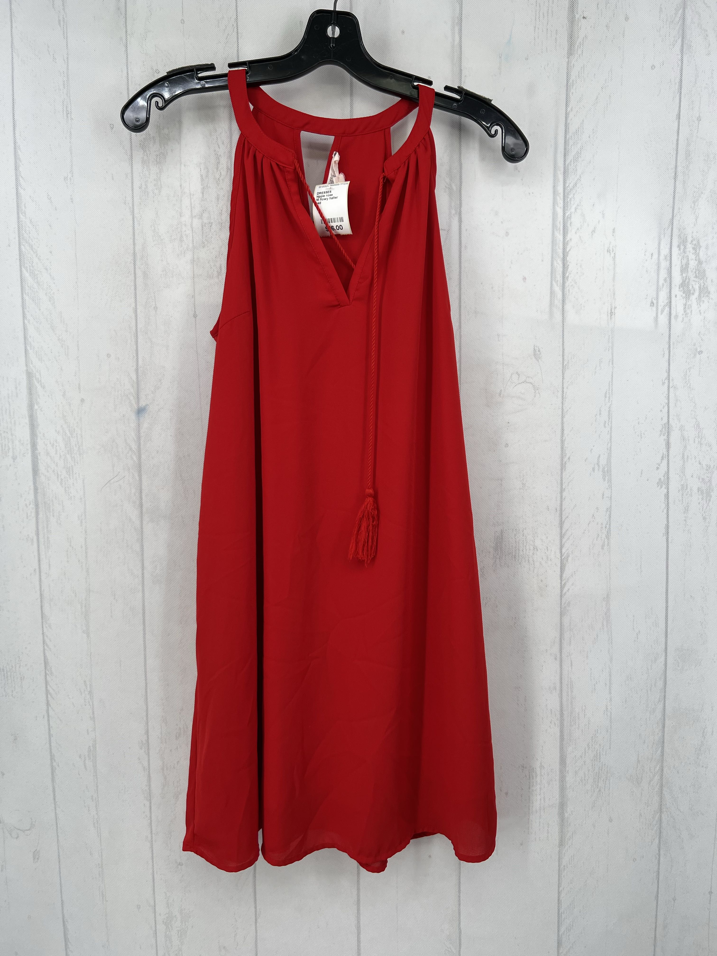 M flowy halter dress