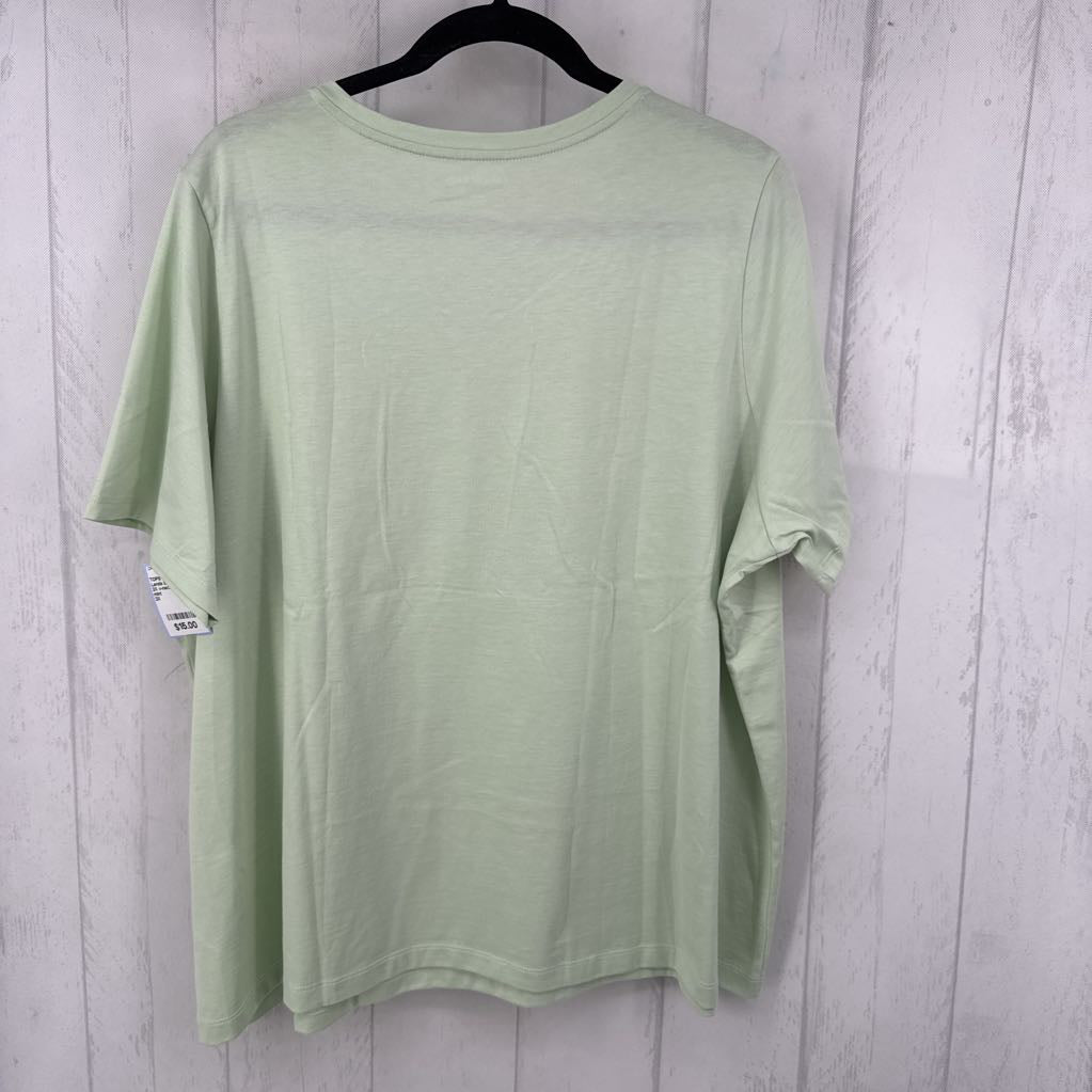 2X v-neck s/s tee