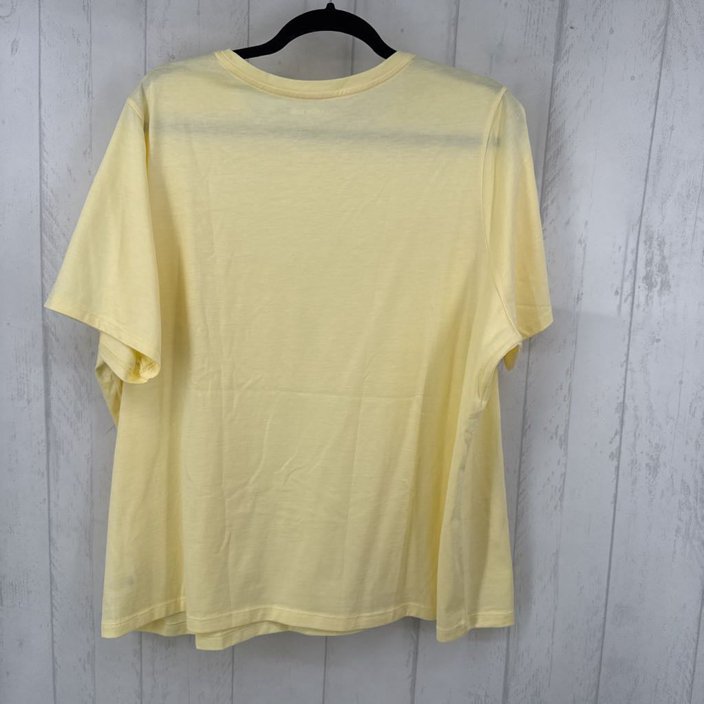 2X crew neck s/s tee