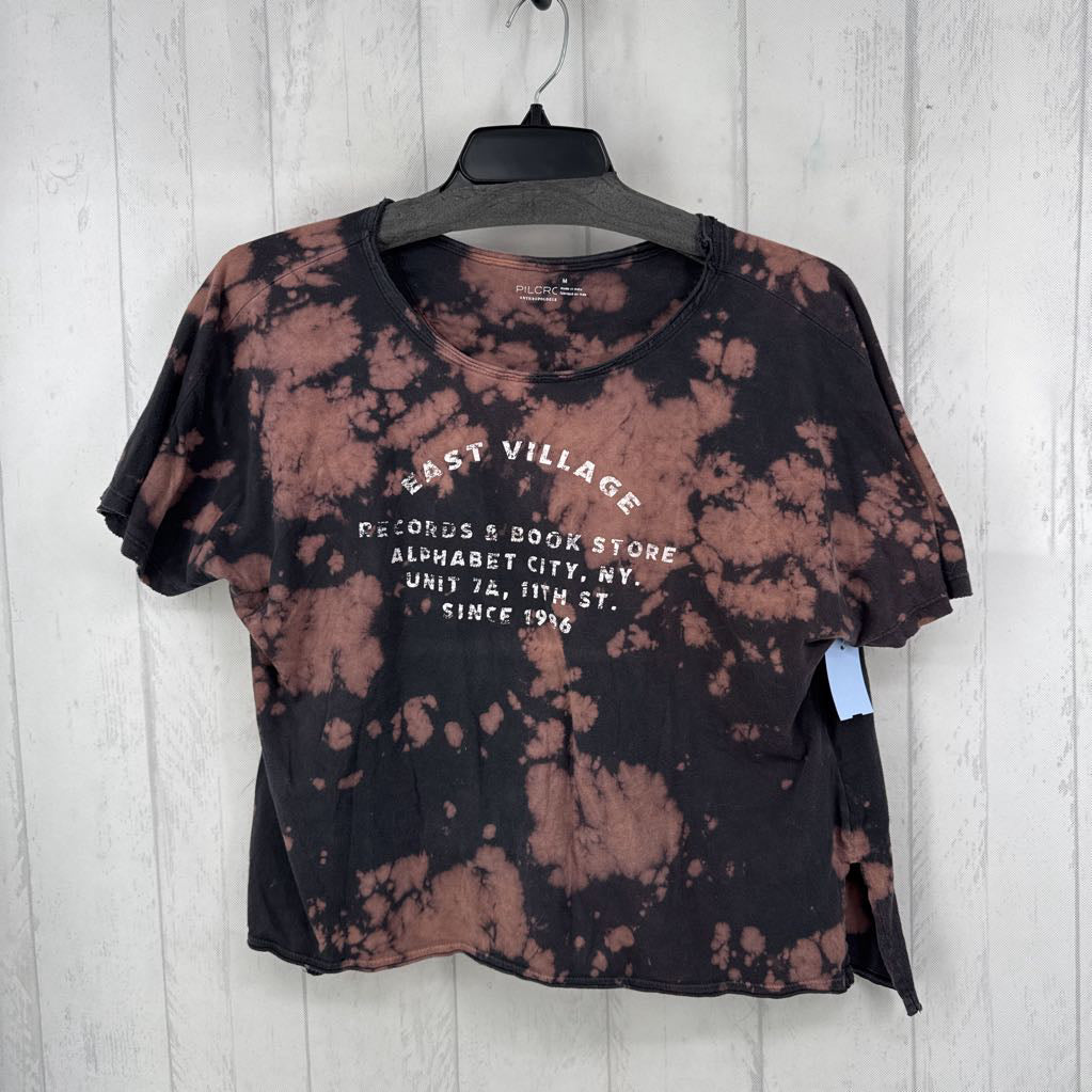 M tie-dye graphic s/s tee-east village