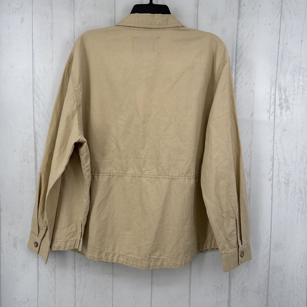 XL button down l/s top