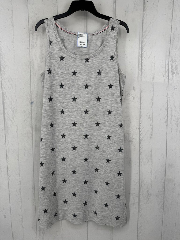 S star print slvls dress