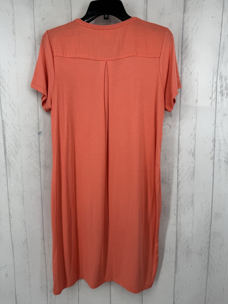 S v-neck s/s t-shirt dress