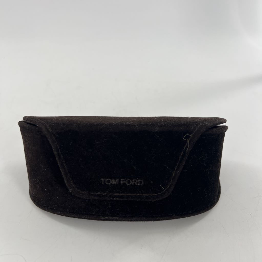 Tom Ford oversized rose gold sunglasses w/ case