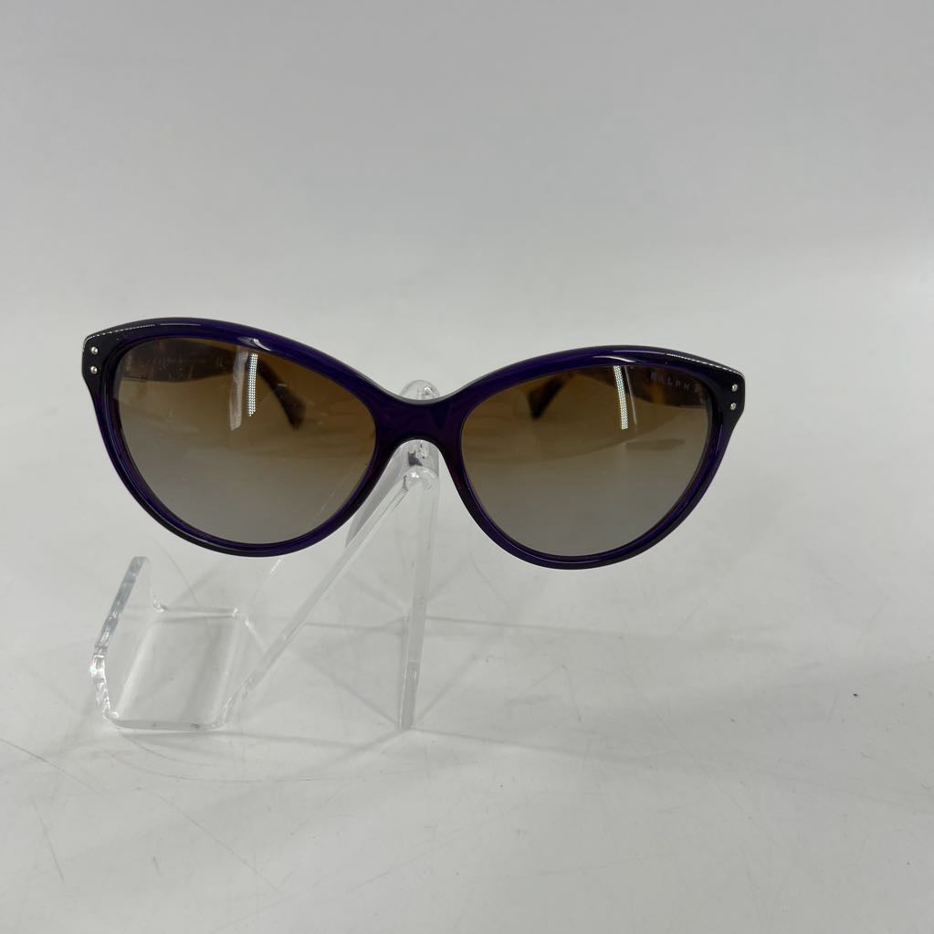 Ralph Lauren sunglasses w/ tortoise frame w/ purple top layer w/ case