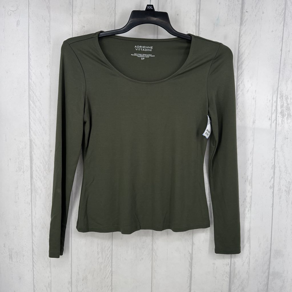 Sp scoop neck l/s tee