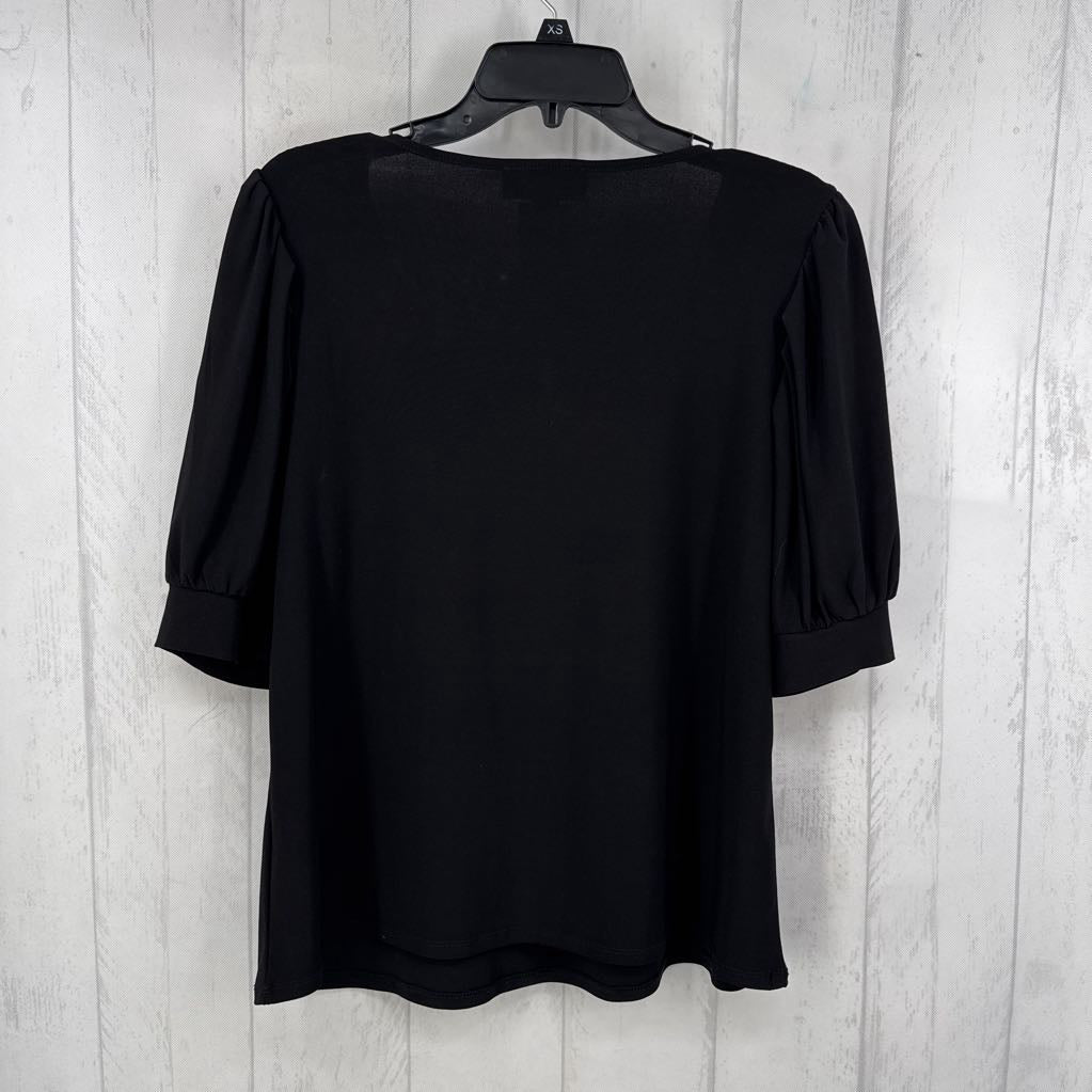L scoop neck s/s top