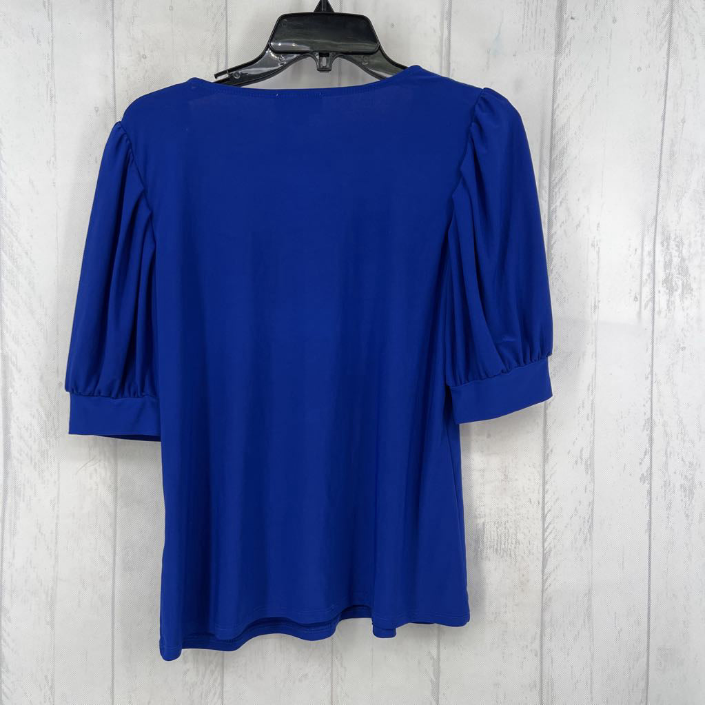 L scoop neck s/s top