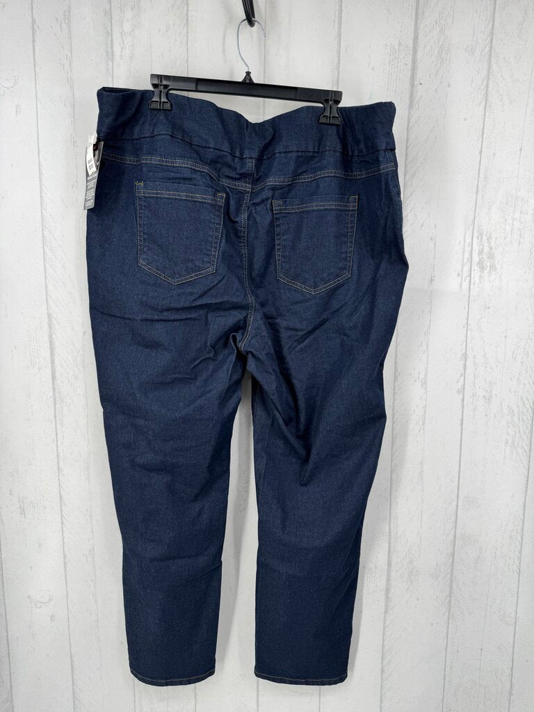 22w pull-on skinny jean