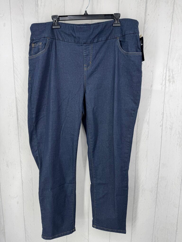 22w pull-on skinny jean