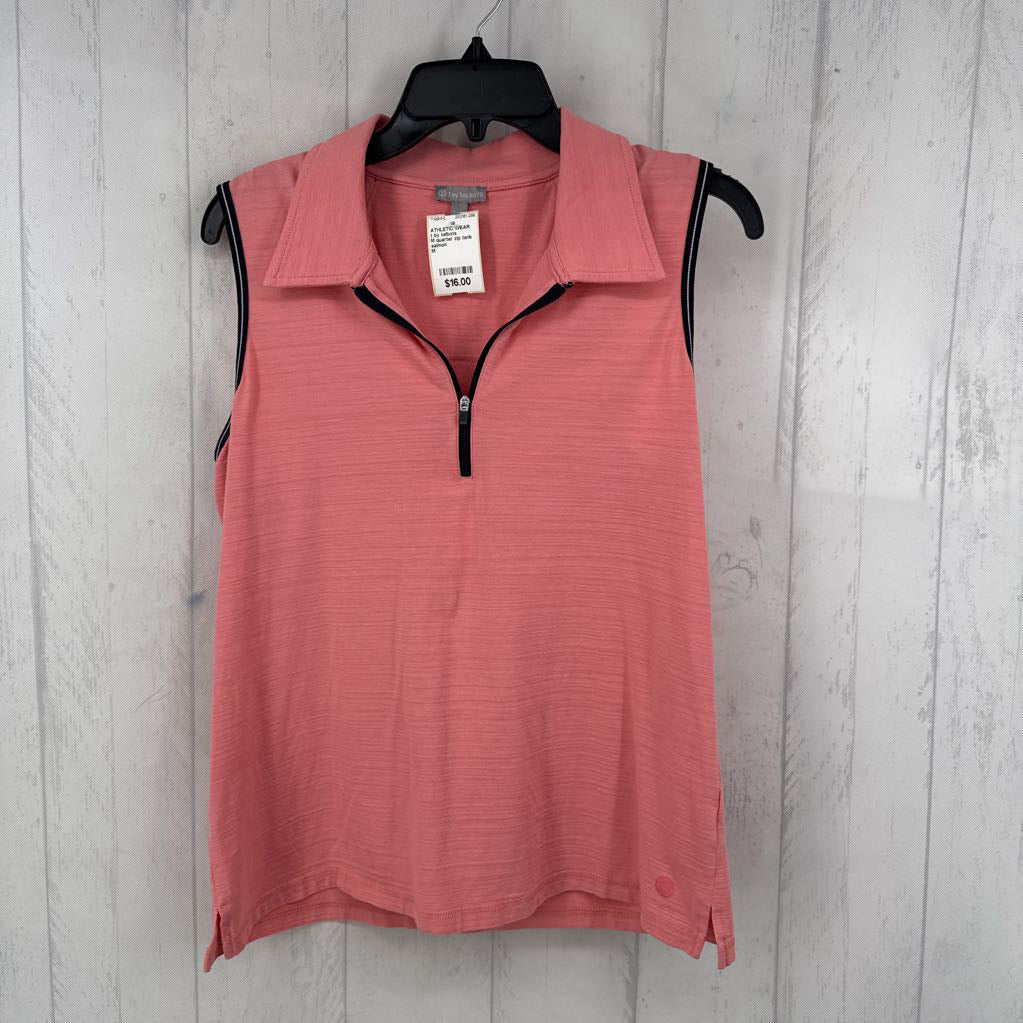 M quarter zip tank