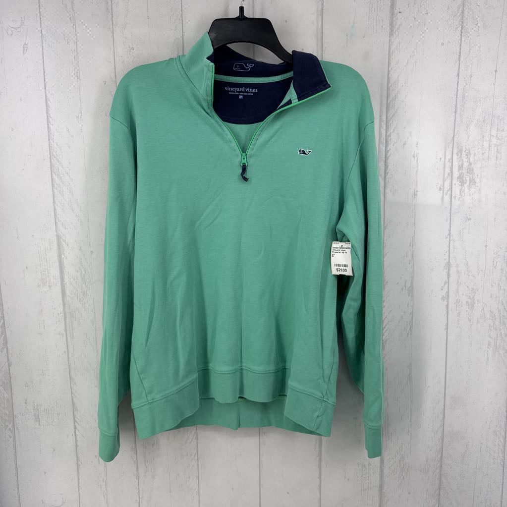 M quarter zip l/s pullover
