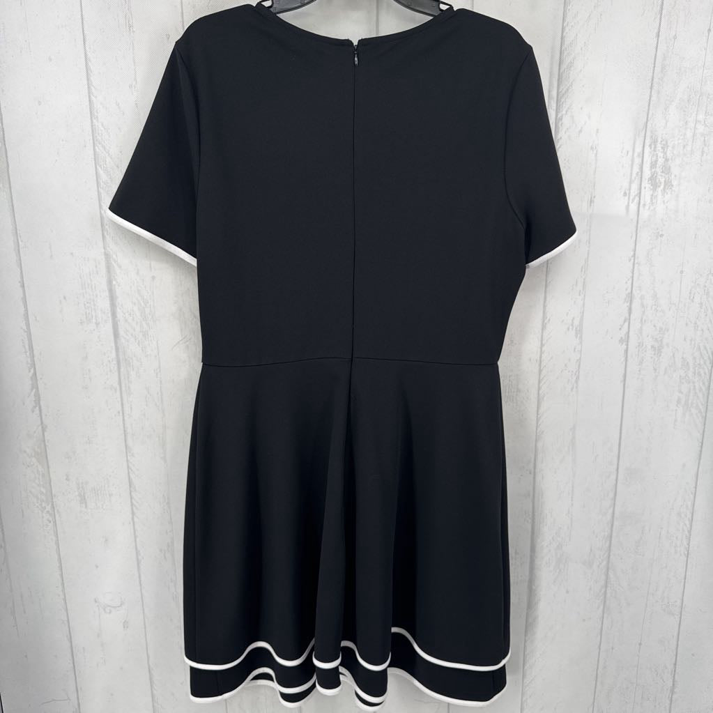 14 s/s a-line dress