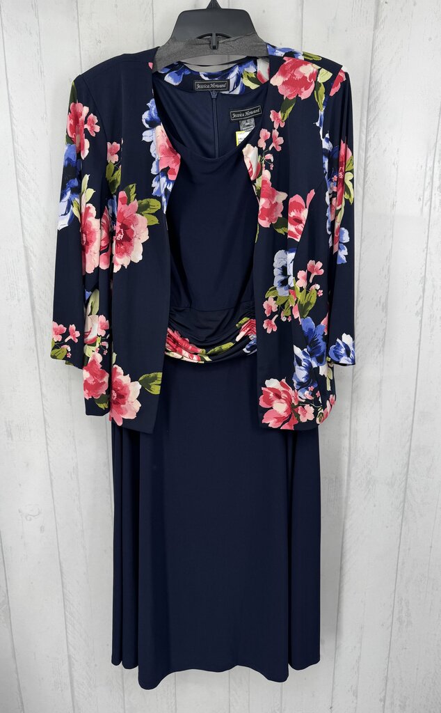 16w 2pc dress w/ cardi