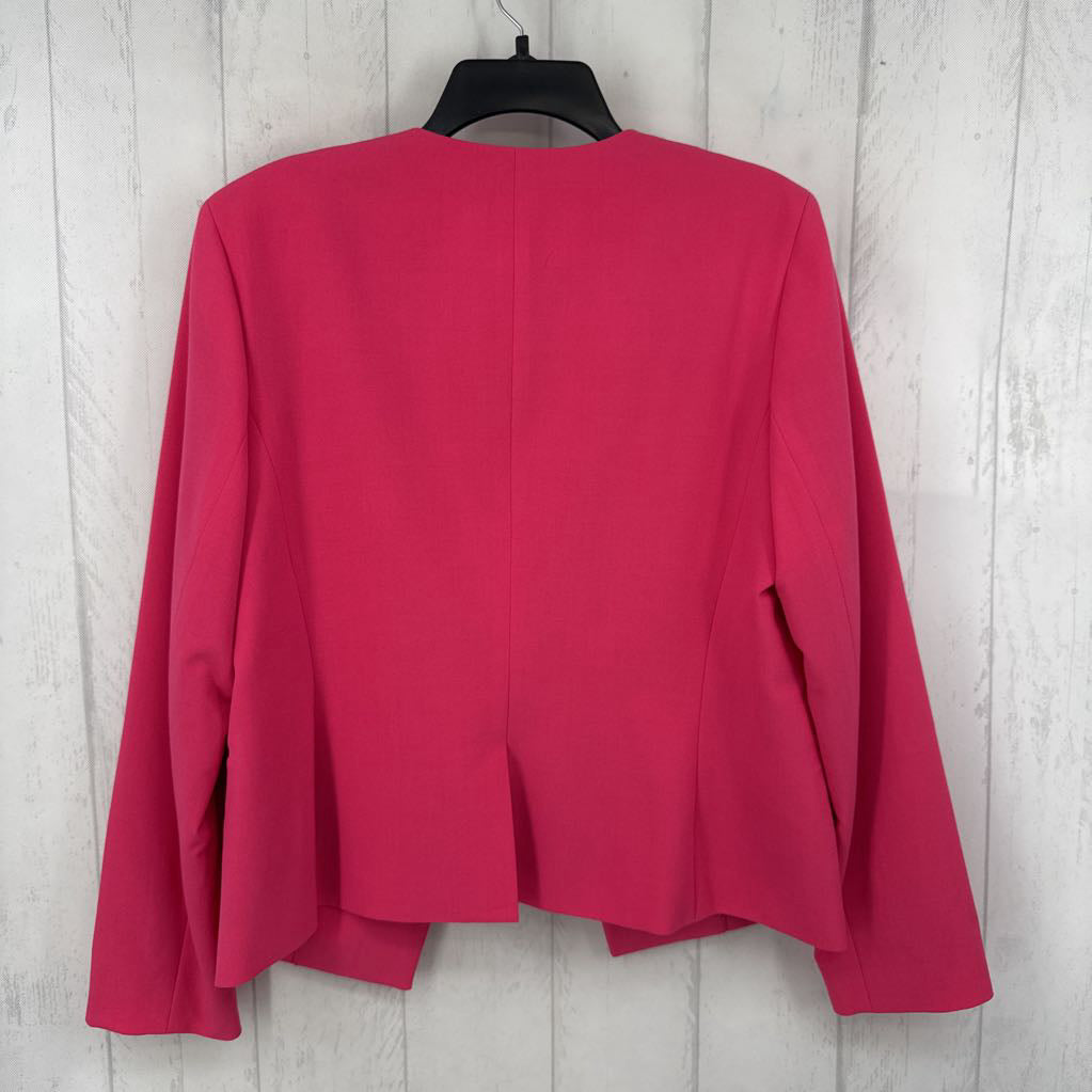 12 open front blazer
