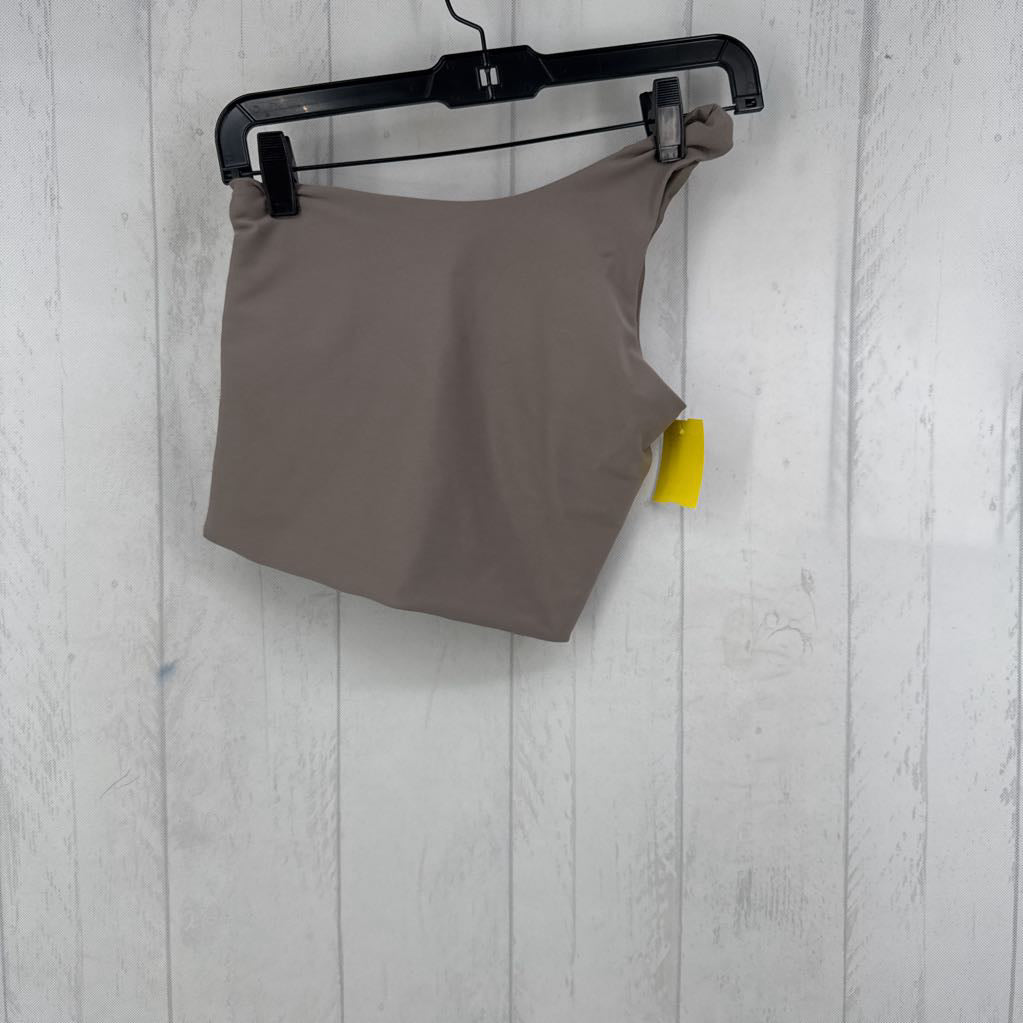 S crop single strap tank