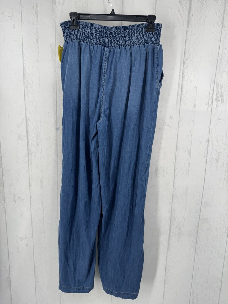 M pull-on wide leg jean